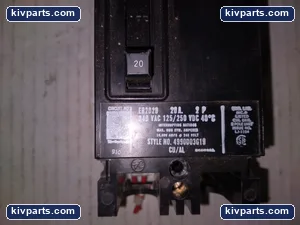 Westinghouse EB2020 Circuit Breaker – actual item, photo 2 of 5