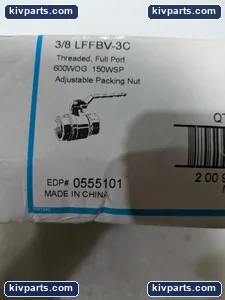 Sylvania LFFBV-3C WATTS Brass Ball Valve – actual item, photo 3 of 14