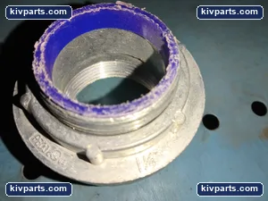 Die Cast Metal Conduit Fitting Bushing Insulated Throat Connector Industrial Hub – actual item, photo 5 of 7