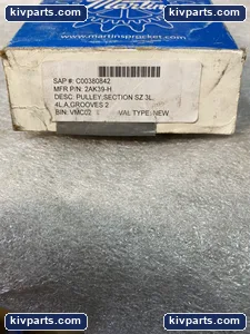 Martin 2AK39-H FHP V-Belt Pulley – actual item, photo 2 of 6