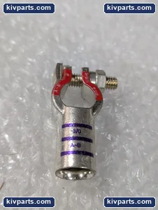 Positive Crimp Battery Terminal 3/0 AWG Tin Plated Copper Straight Post Clamp – actual item, photo 2 of 5
