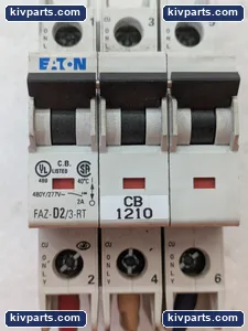 Eaton FAZ-D2/3 Miniature Circuit Breaker – actual item, photo 4 of 6