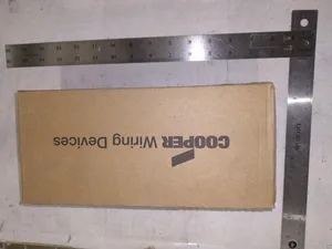 Cooper Decorator Duplex Receptacle
