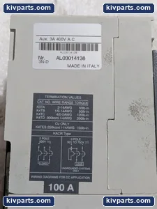 ABB S3 AL03014138 Sace Circuit Breakr – actual item, photo 6 of 8