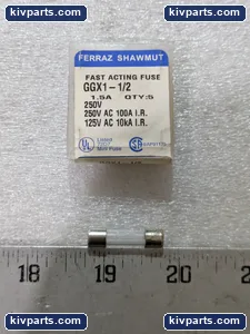 Mersen GGX1-1/2 Acting Fuse – actual item, photo 6 of 7