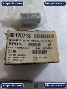 Safematic 80120718 Element Filter – actual item, photo 2 of 6