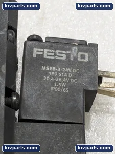 Festo CPE24-M1H-3GLS-3/8 163169 Solenoid Valve – actual item, photo 3 of 5