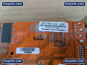 ATI 5U124 AGP Graphics Video Card – actual item, photo 3 of 5