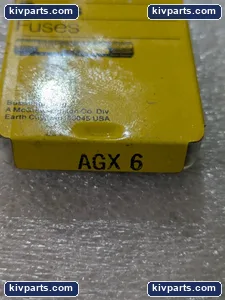 Bussmann AGX6 AGX-6 Fuses – actual item, photo 4 of 8