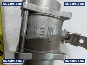 Warren CF8M Steel Ball Valve Lever Handle – actual item, photo 2 of 7