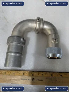 SPENCER 1-1/2" ELBOW JOINT HOSE CONNECTOR ASSEMBLY – actual item, photo 5 of 6