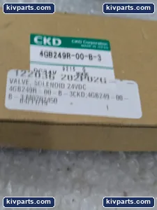 CKD 4GB249R-00-B-3 Pneumatic Solenoid Valve – actual item, photo 6 of 7