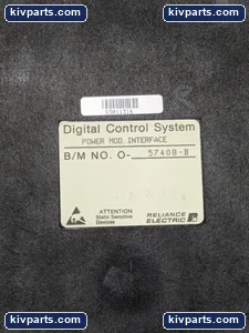 Reliance Electric 0-57408-B Digital Control System Board – actual item, photo 2 of 6