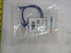 Hellermann Tyton PCBLU2 CAT5e Blue Ethernet Patch Cord