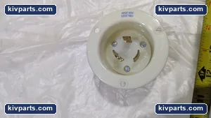 Hubbell HBL2325 Receptacle – actual item, photo 4 of 5