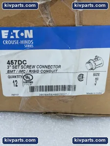 Eaton Set Screw EMT Connector – actual item, photo 2 of 8