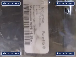 ITT 717222-001-004 Diaphragm Valve – actual item, photo 2 of 7