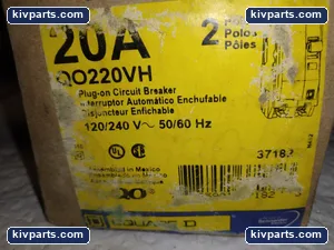 Square D QO220VH Circuit Breaker – actual item, photo 3 of 7