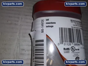 3M M8-14R/SX Scotclok Ring Terminal – actual item, photo 3 of 4