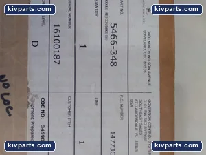 Woodward 5466-348 I/O Module Turbine Control PLC – actual item, photo 3 of 4