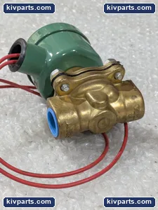 ASCO 8211C34 Red Hat Brass Solenoid Valve – actual item, photo 3 of 4