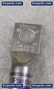 Panduit LOB4/0-2 Compression Lug – actual item, photo 3 of 4