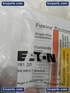Eaton 3638535A02 Kit Accessory Decals Gasket – actual item, photo 2 of 4