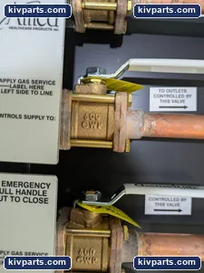 Allied 5 Valve Medical Gas Zone Valve – actual item, photo 4 of 6