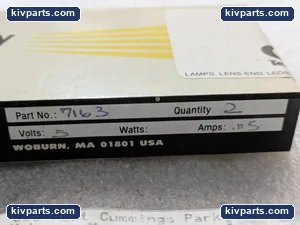 Gilway 7163 Submicro Lamp 5V 0.115A Axial Lead Grain of Wheat Box of 2 New – actual item, photo 3 of 7
