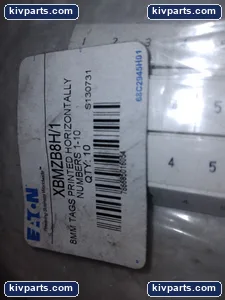 Eaton XBMZB8H/1 Tags – actual item, photo 3 of 4
