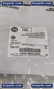 Allen-Bradley 700-C2 Front Deck Contact – actual item, photo 4 of 4