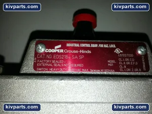 Cooper EDS2184 Proof Pushbutton Control – actual item, photo 3 of 3