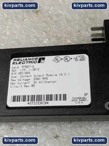 Reliance Electric 45C166A Dual NC Contact Output Module – actual item, photo 2 of 4