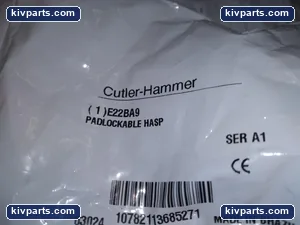 Cutler-Hammer E22BA9 Hasp Pushbutton Lock Cover – actual item, photo 2 of 4