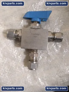 Hoke 7165G6Y Selecto-Mite Ball Valve – actual item, photo 4 of 5