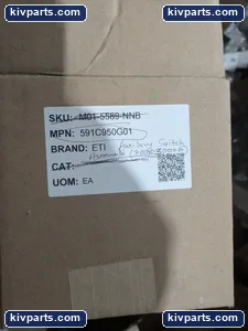 ETI 591C950G01 Auxilary Switch – actual item, photo 4 of 5