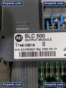 Allen-Bradley 1746-OB16 SLC 500 DC Source Output Module – actual item, photo 2 of 7