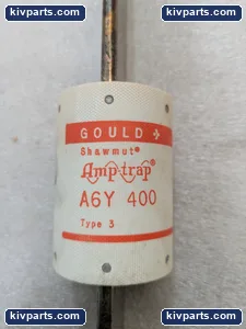 Mersen A6Y400-3 Amp-Trap Fuse – actual item, photo 5 of 8