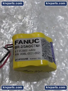 Fanuc A98L-0031-0025 Lithium Battery – actual item, photo 3 of 5