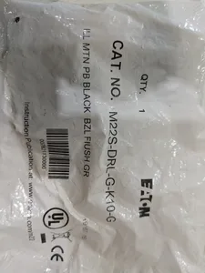 Eaton M22S-DRL-G-K10-G Illuminated Modular Pushbutton