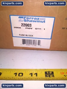 Mersen 22003 Ferrazm Fuse Holder – actual item, photo 4 of 5