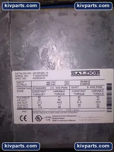 Baldor VS1SP450-1B Input 480 – actual item, photo 2 of 6
