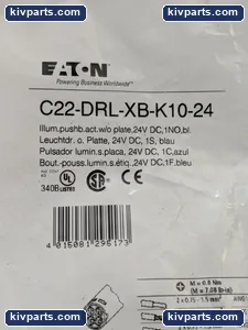 Eaton C22-DRL-XB-K10-24 Pushbutton – actual item, photo 5 of 6