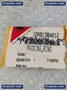 Fisher 12A9138X012 Control Valve Graphite Seals – actual item, photo 2 of 5
