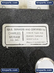 Meriam W-250-FB Industrial Process Control – actual item, photo 5 of 12