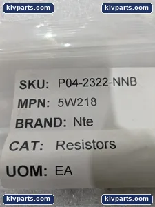 NTE 5W218 Resistor – actual item, photo 2 of 10