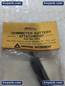 Amprobe 934755 Instrument Ohmmeter Battery – actual item, photo 2 of 3