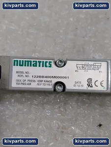 Numatics 122BB400M00006 Pneumatic Component – actual item, photo 2 of 5