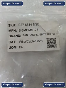 PAN Pacific S-6MDM/F-25 Enterprise RS 232 Serial Cable – actual item, photo 2 of 8