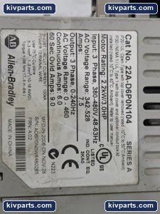 Animatics SM17205D Allen Bradley – actual item, photo 6 of 7